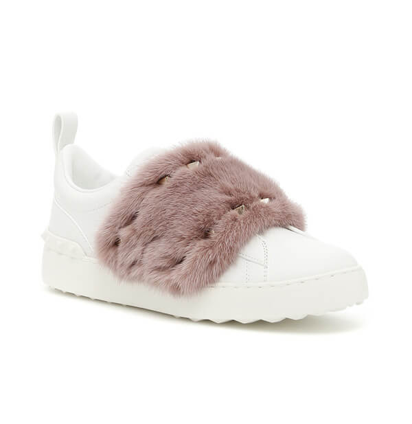 19AW ヴァレンティノ(ヴァレンティノスーパーコピー) ミンクファー スニーカー Sneakers